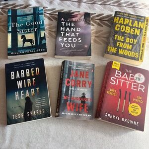 Book Bundle - Suspense/Thriller (6 books)